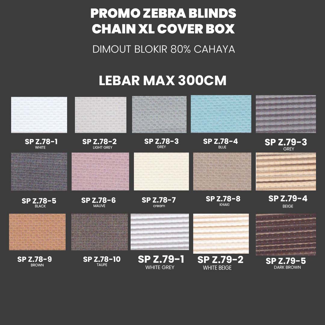 Sharp Point Zebra Dimout - Image 2