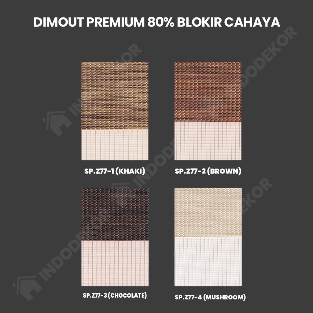 Sharp Point Zebra Dimout - Image 4